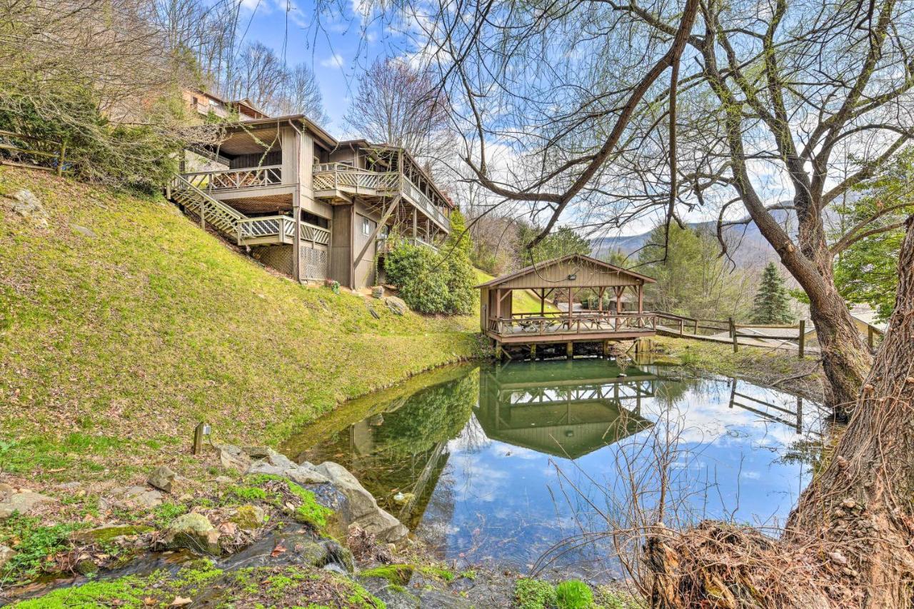 Best Location - Maggie Valley Cabin With Hot Tub! Exterior foto